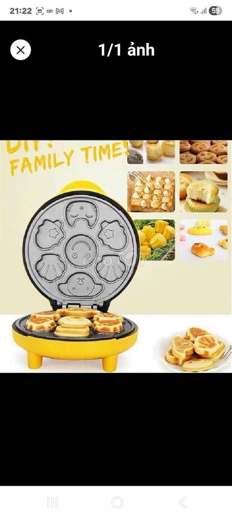 Combo máy đánh trứng và máy nướng bánh điện. Mua bán Bếp, lò, đồ điện nhà bếp tại Quận Bình Thuỷ Cần Thơ được đăng bởi Yêu cún hình 1