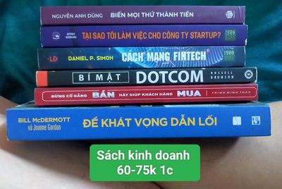 Pass các sách kinh doanh khởi nghiệp. Mua bán Sách tại Quận 10 Tp Hồ Chí Minh được đăng bởi Khôi Võ