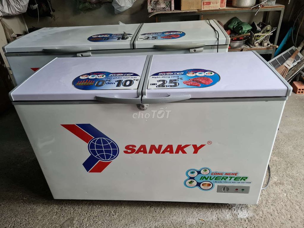 Đông mát sanaky inverter 400L