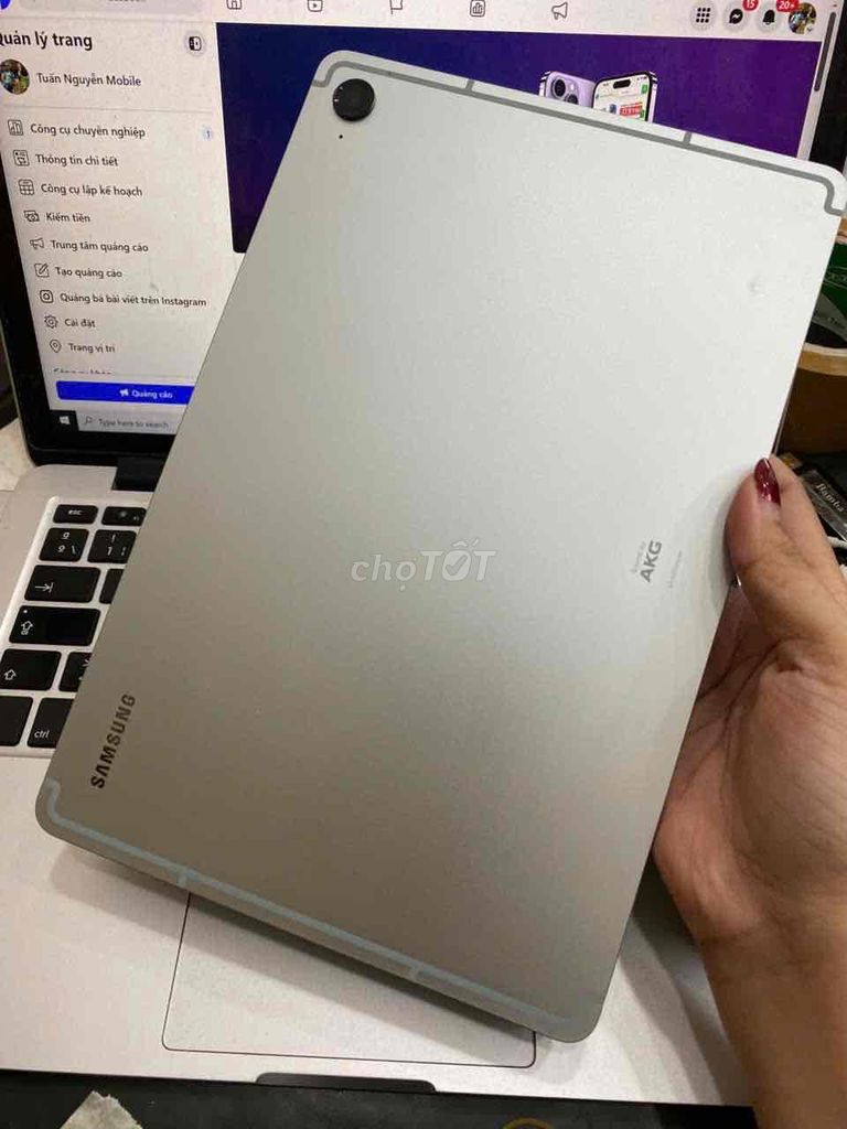 Samsung Tab S9 FE 8GB/128GB Xám. Mua bán Máy tính bảng tại Quận 3 Tp Hồ Chí Minh được đăng bởi Tuấn Nguyễn hình 1