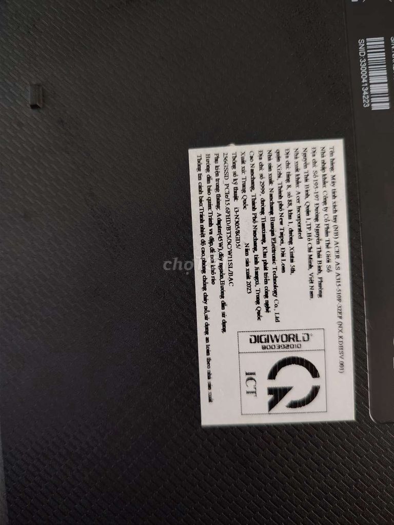 acer aspire a315-510p. Mua bán Laptop tại Quận Cái Răng Cần Thơ được đăng bởi trung hình 3