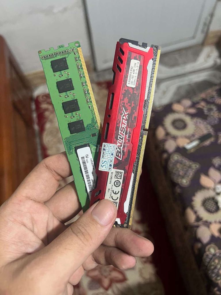 RAM Ballistix DDR3, DDR4 4GB Đã sử dụng. Mua bán Linh kiện (RAM, Card...) tại Quận Dương Kinh Hải Phòng được đăng bởi Mạnh hình 1
