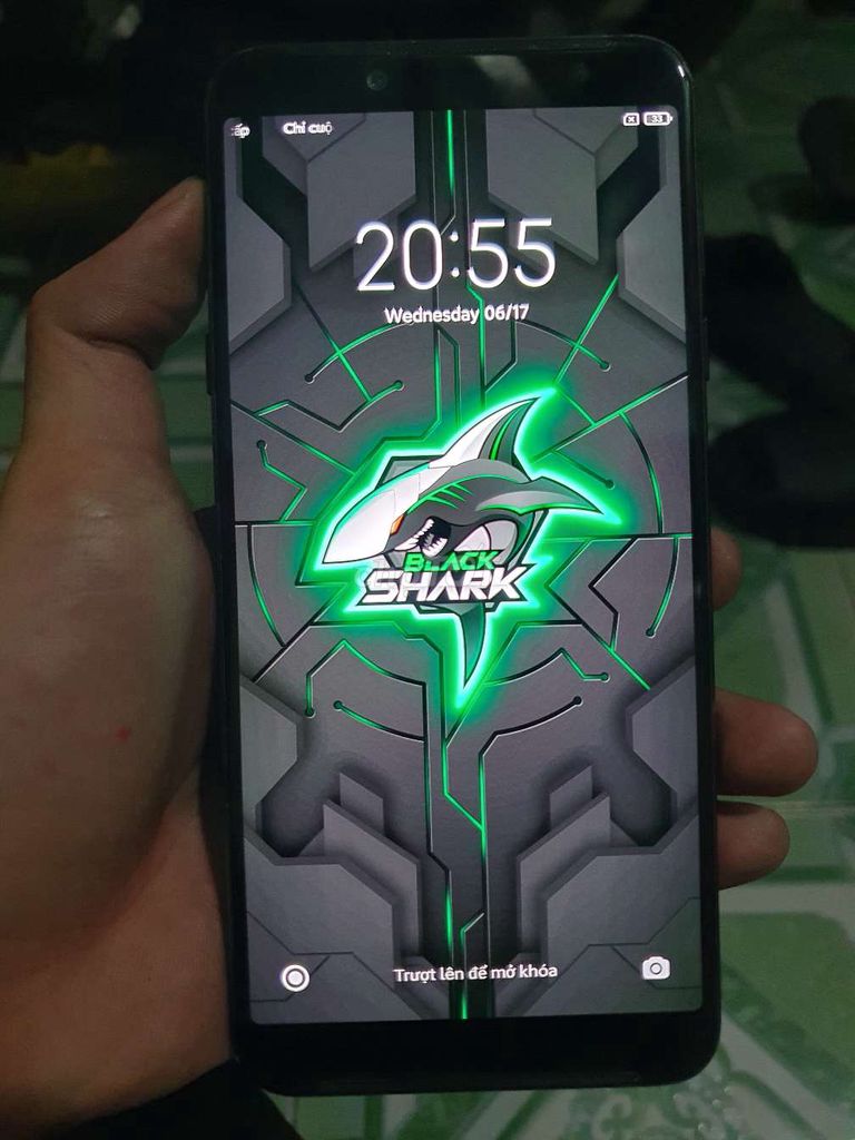 Black Shark Helo 128GB Đen Trung Quốc Like New. Mua bán Điện thoại tại Quận Bình Thạnh Tp Hồ Chí Minh được đăng bởi Qà hình 1