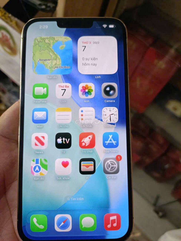 Apple iPhone 13 Pro Max 128GB Vàng. Mua bán Điện thoại tại Quận Gò Vấp Tp Hồ Chí Minh được đăng bởi Hung  hình 1
