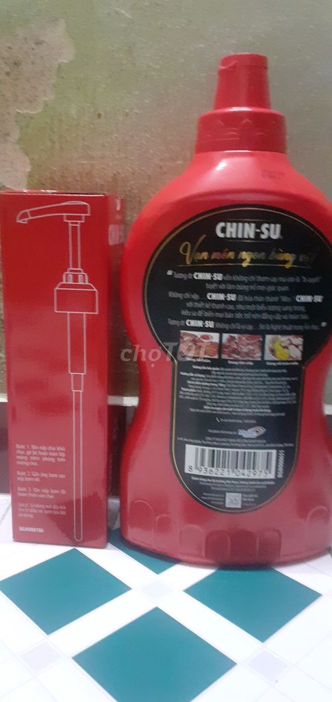 Tương ớt CHIN-SU 5kg. Mua bán Đồ ăn, thực phẩm và các loại khác tại Quận 11 Tp Hồ Chí Minh được đăng bởi N sơn hình 1