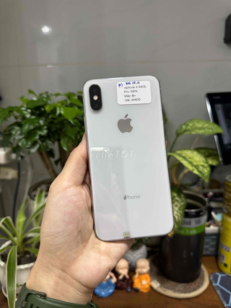 iphone X 64G Quốc tế Trắng P100 Zin Đẹp cận 99. Mua bán Điện thoại tại Huyện Hóc Môn Tp Hồ Chí Minh được đăng bởi Thu hình 1