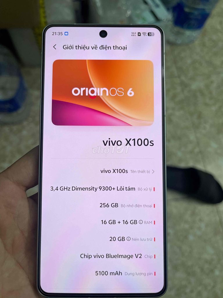 Vivo X100s 256GB Bạc. Mua bán Điện thoại tại Huyện Đông Anh Hà Nội được đăng bởi gioa hình 1