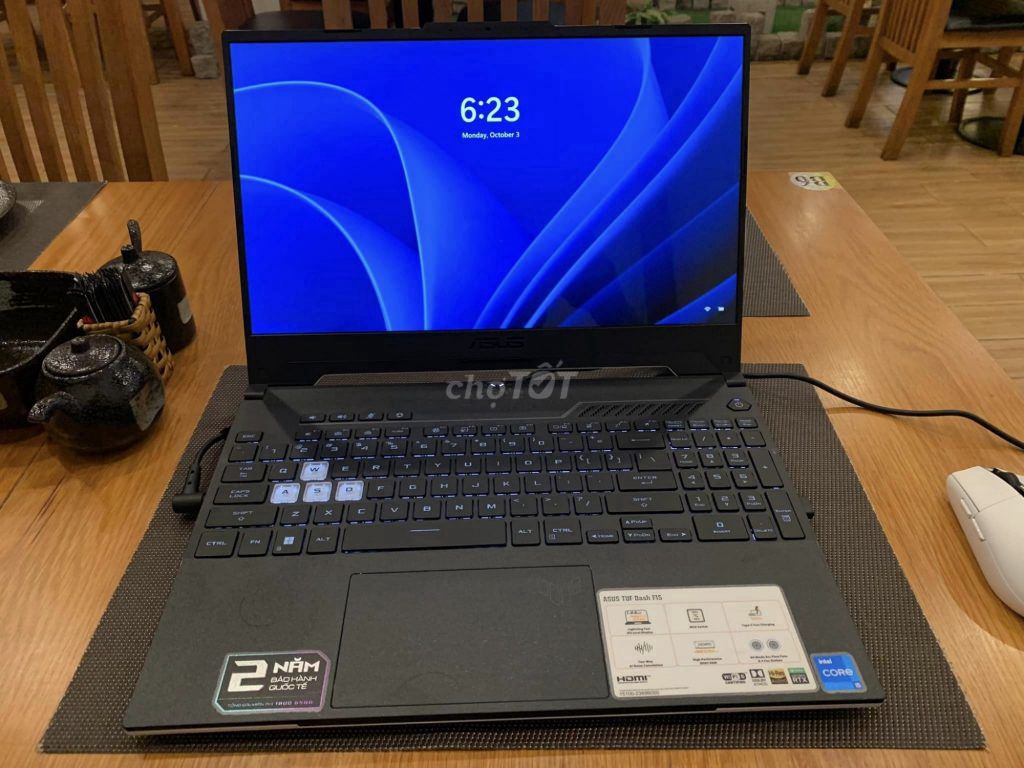 Asus TUF Gaming F15 COI5-12500H,RTX 3050. Mua bán Laptop tại Quận Thanh Khê Đà Nẵng được đăng bởi Nguyễn Văn Chính hình 1