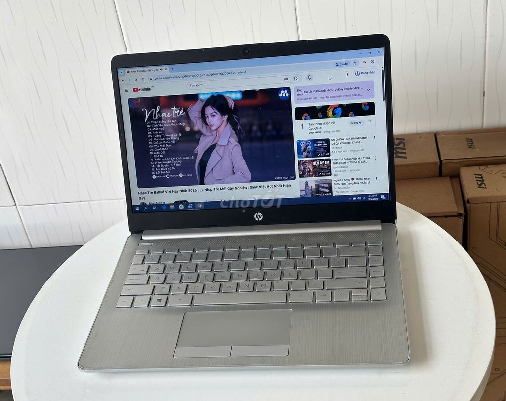 HP 14s-dk0117AU Ryzen 3 3200U, RAM 8GB, SSD 256GB. Mua bán Laptop tại Quận Tân Bình Tp Hồ Chí Minh được đăng bởi Nguyễn Văn Nghĩa hình 1