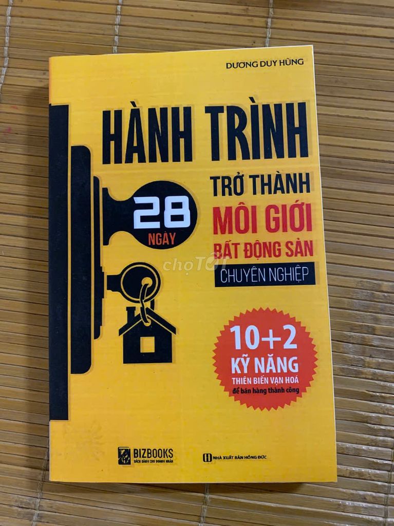 Sách BĐS Hành trình 28 ngày trở thành môi giới BĐS