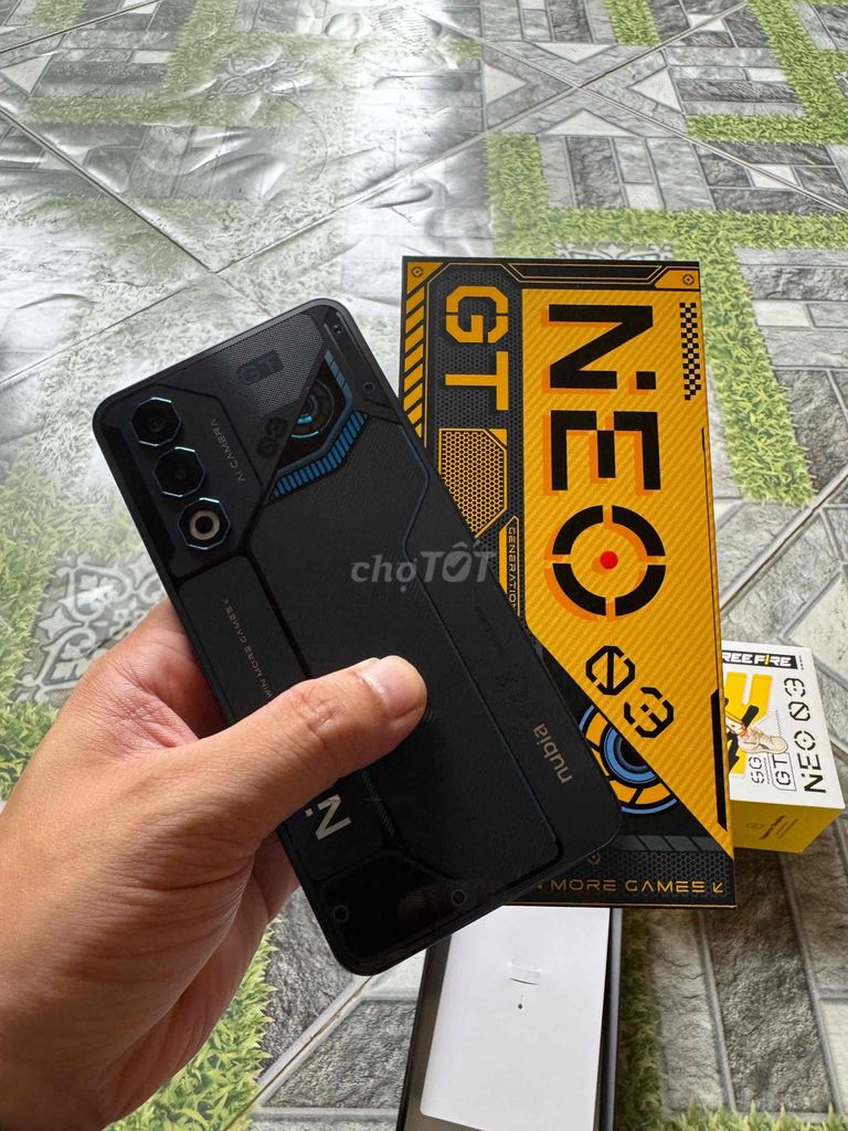 Nubia Neo 3 GT 5G 12GB/256GB Đen fullbox zin đẹp. Mua bán Điện thoại tại Thành phố Buôn Ma Thuột Đắk Lắk được đăng bởi Tiến BMT47 hình 1
