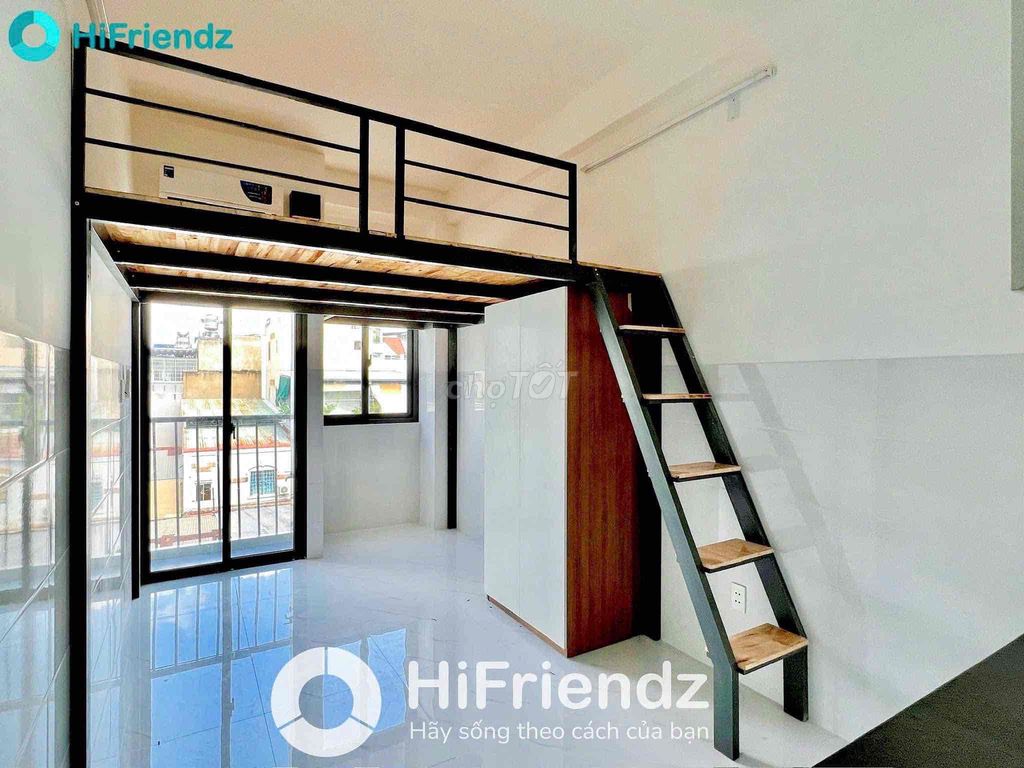 Dành Cho Sinh Viên - Căn Duplex Gác Cao New 100% Gần ĐH Văn Hiến