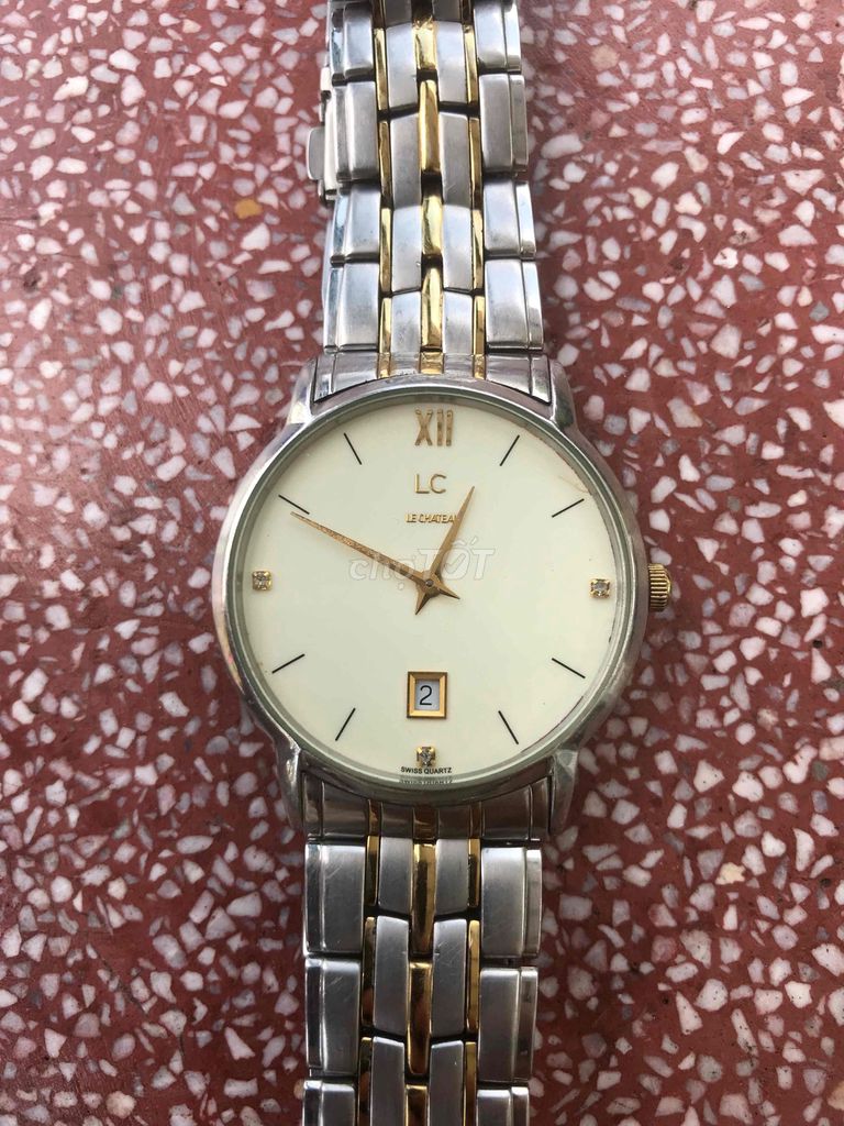 Đồng hồ LC Le Chateau Nam Thép không gỉ. Mua bán Đồng hồ tại Huyện Mỹ Xuyên Sóc Trăng được đăng bởi Tôn Định hình 1