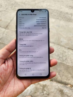 G8X chip 855, vân tay siêu âm, máy full. Mua bán Điện thoại tại Quận 12 Tp Hồ Chí Minh được đăng bởi Gold