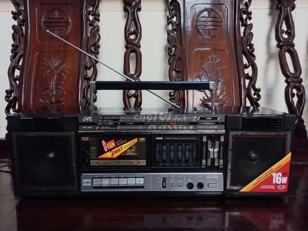 Cassette JVC PC-37 còn rất đẹp, nguyên zin