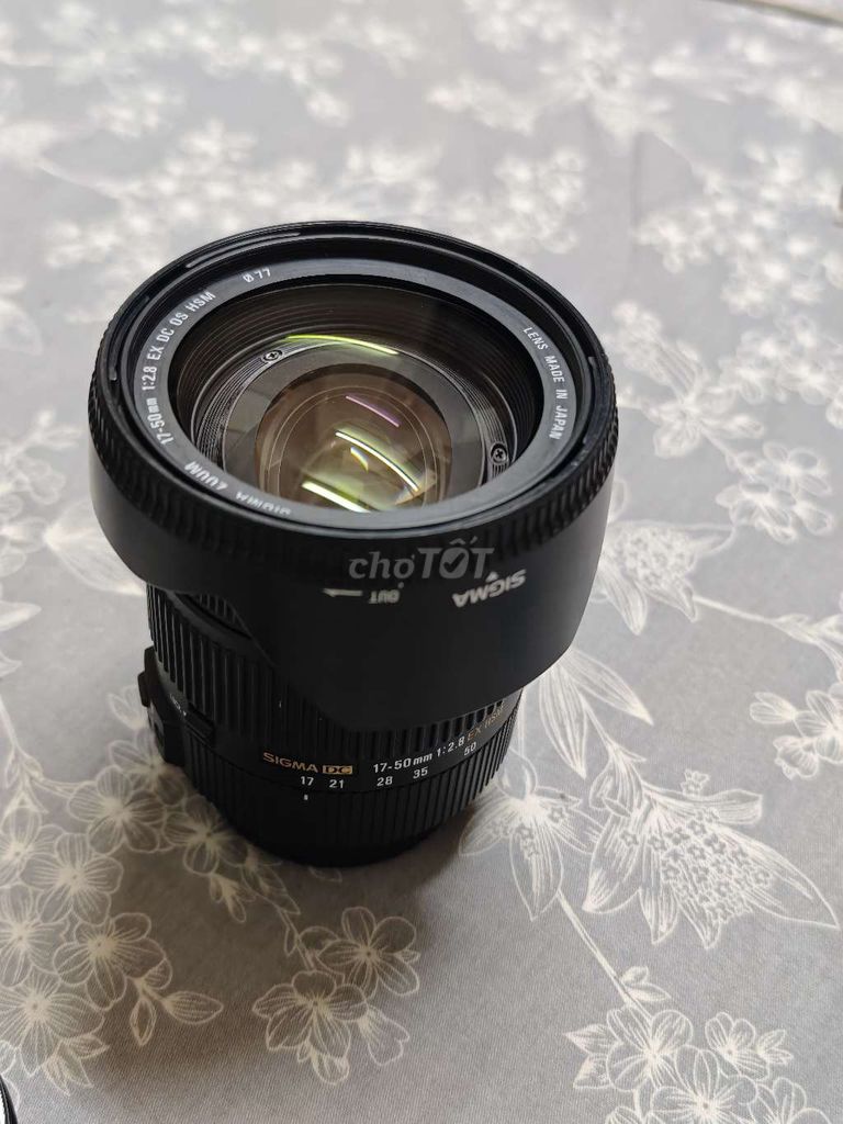 Ống kính Sigma 17-50 f2.8+ ngàm EF - RF. Mua bán Máy ảnh, Máy quay tại Huyện Thanh Trì Hà Nội được đăng bởi Minh Hiếu Nguyễn hình 1