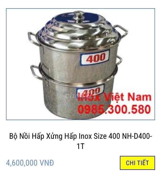 Nồi hấp Inox 40cm như mới. Mua bán Dụng cụ nhà bếp tại Thành phố Dĩ An Bình Dương được đăng bởi Lộc hình 1