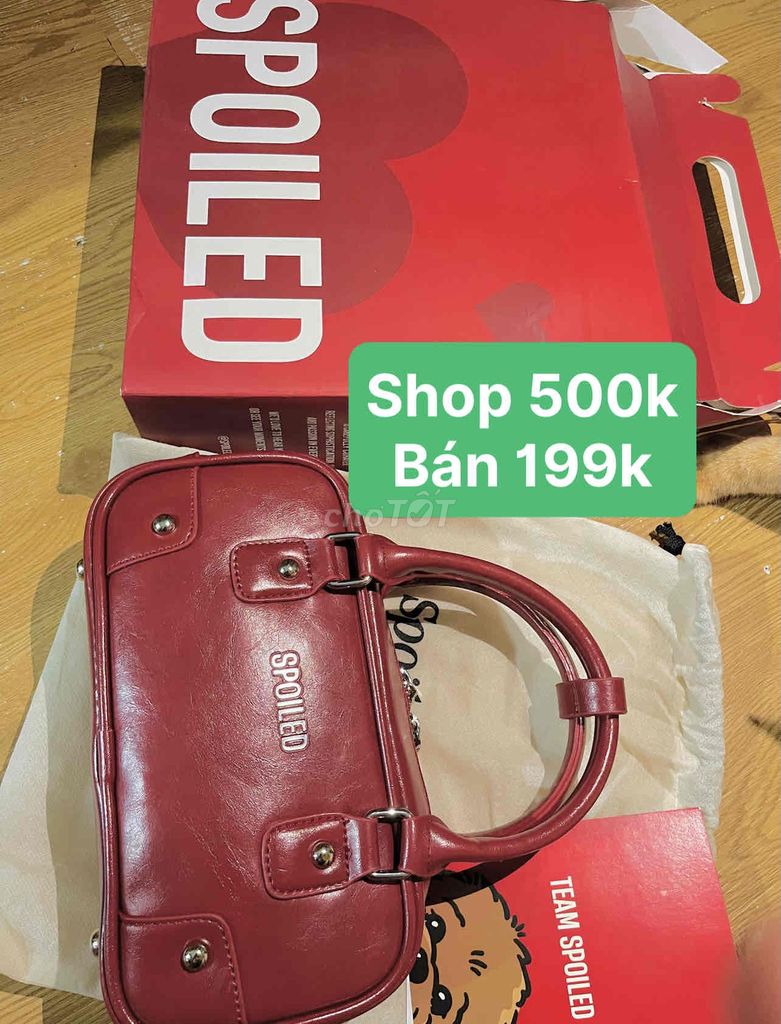 Túi xách nữ SPOILED Da Đỏ đô. Mua bán Túi xách tại Quận Phú Nhuận Tp Hồ Chí Minh được đăng bởi Lý phan hình 1