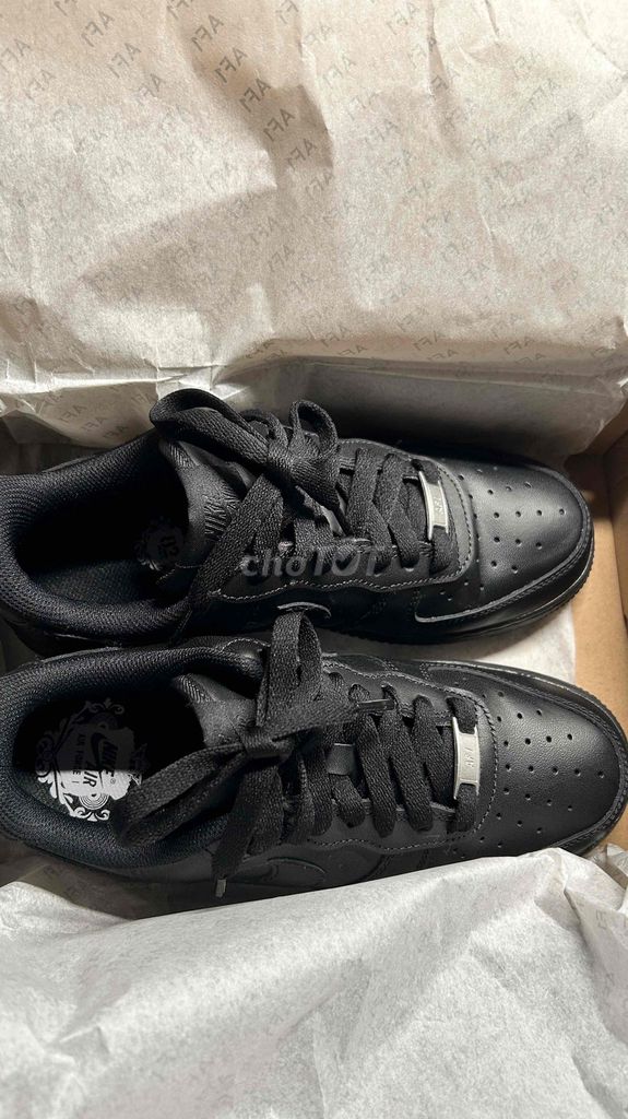 Giày thể thao Nike AF1 Đen size 6.5. Mua bán Giày dép tại Quận Bắc Từ Liêm Hà Nội được đăng bởi Hùng Nguyễn hình 1