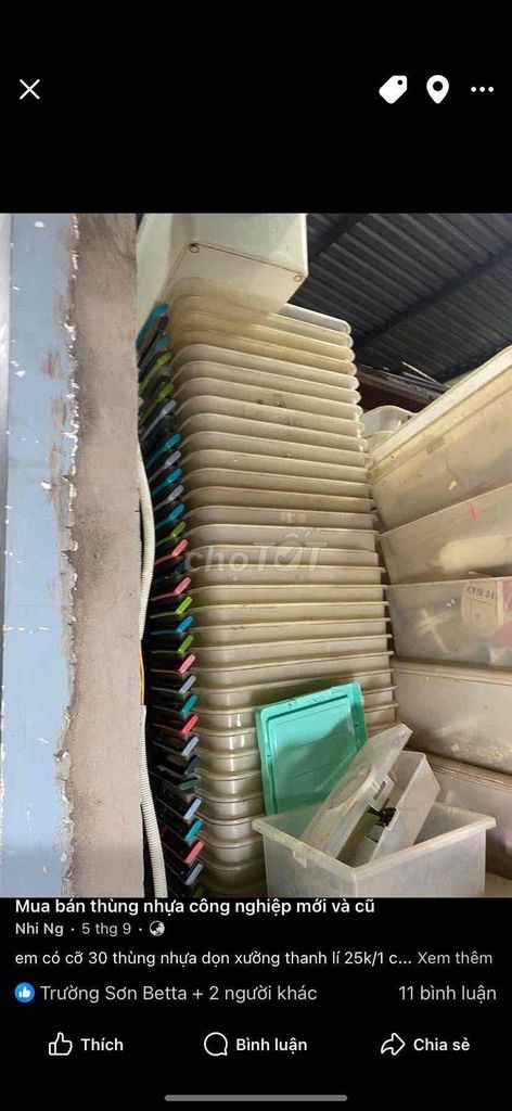 Thùng nhựa Duy Tân 26L Trắng đục. Mua bán Nội thất, đồ gia dụng khác tại Huyện Bình Chánh Tp Hồ Chí Minh được đăng bởi Vu Trung Kiên hình 1