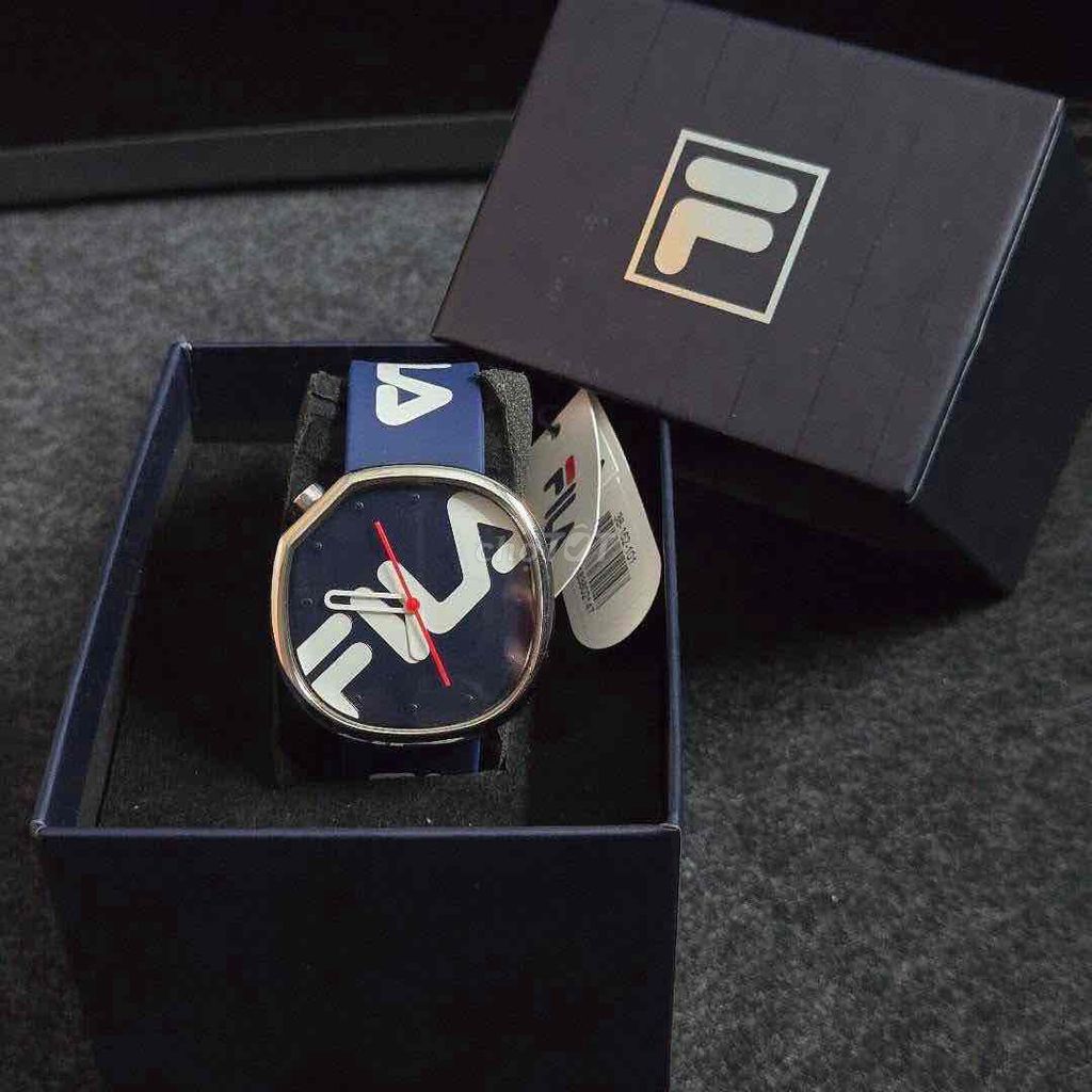 Đồng hồ Fila Unisex Xanh Navy 40mm Thép. Mua bán Đồng hồ tại Thành phố Thuận An Bình Dương được đăng bởi Si 2hand  hình 1