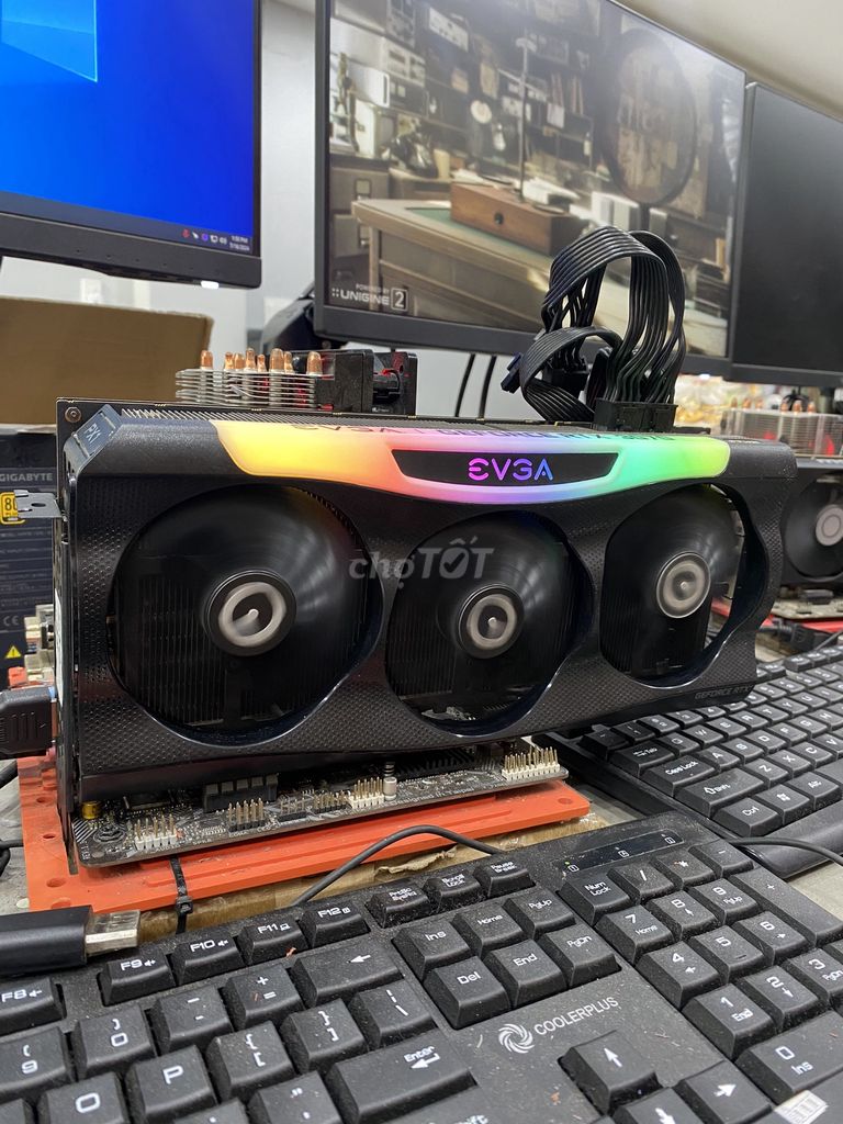 VGA RTX 3070 8GB EVGA FTWC ULTRA GDDR6