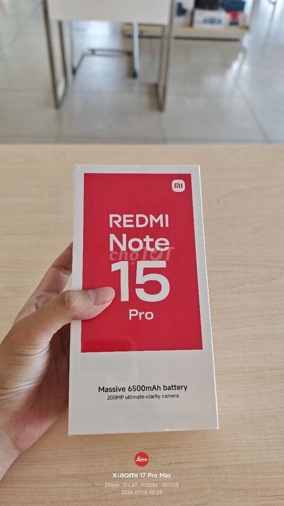 [Mới100% Newseal] Xiaomi Redmi Note 15 Pro. Mua bán Điện thoại tại Thành phố Thuận An Bình Dương được đăng bởi Tuong Hoa hình 1