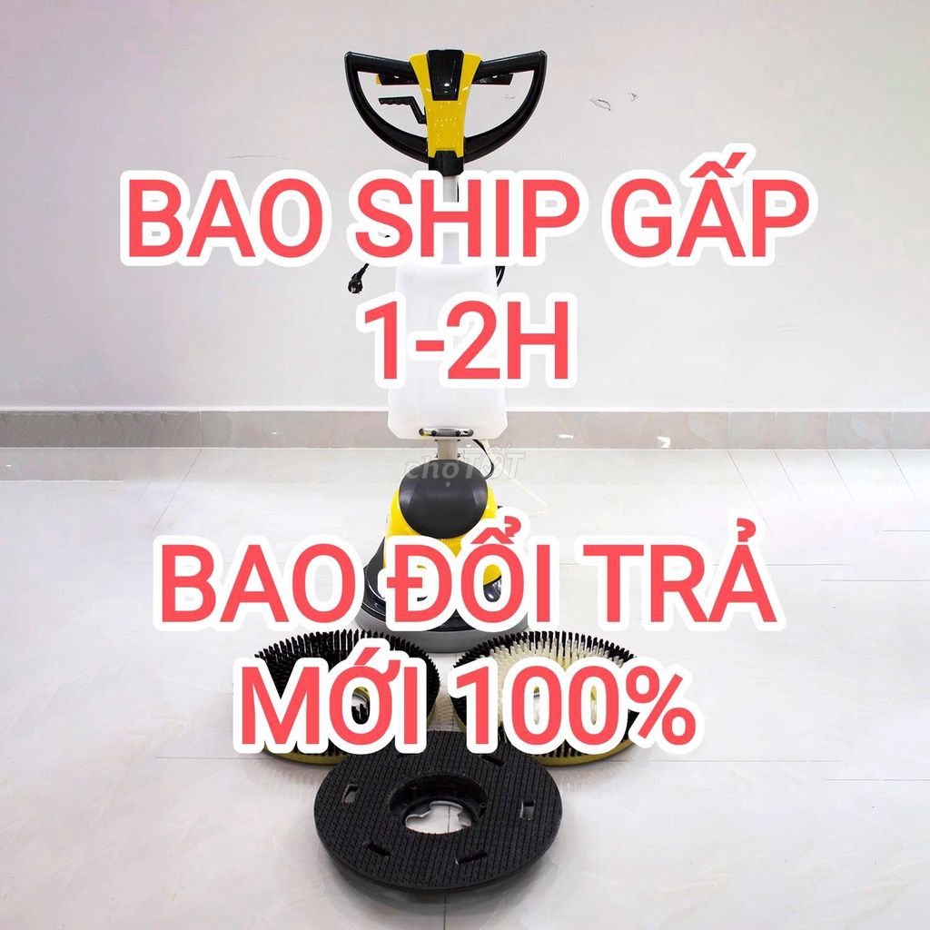 Máy chà sàn 1500W Hiclean Nhận gửi chành Bao Ship