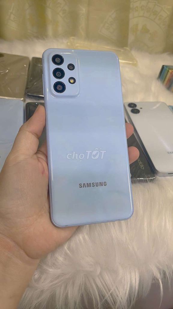 Samsung Galaxy A23 4GB 64GB Xanh nhạt. Mua bán Điện thoại tại Quận Bình Tân Tp Hồ Chí Minh được đăng bởi Smart O84va 32445bon tam hình 1