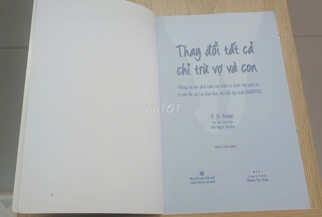 THAY ĐỔI TẤT CẢ CHỈ TRỪ VỢ VÀ CON, BÀI HỌC SAMSUNG