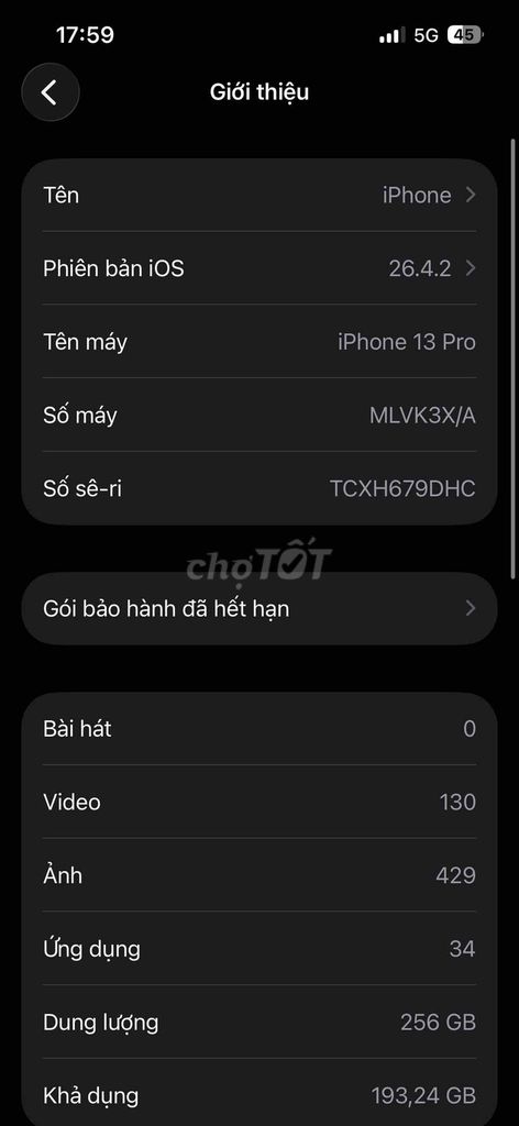 iPhone 13 Pro 256GB. Mua bán Điện thoại tại Huyện Nhà Bè Tp Hồ Chí Minh được đăng bởi Hương hình 1