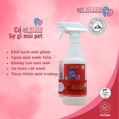 Pet Kleen -làm sạch không gian sống của thú cưng