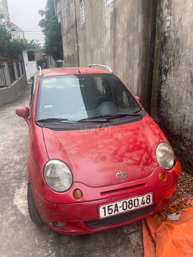 Daewoo Matiz3B 2004 Đỏ 5 chỗ. Mua bán Ô tô tại Huyện Chương Mỹ Hà Nội được đăng bởi Huy Sang hình 3