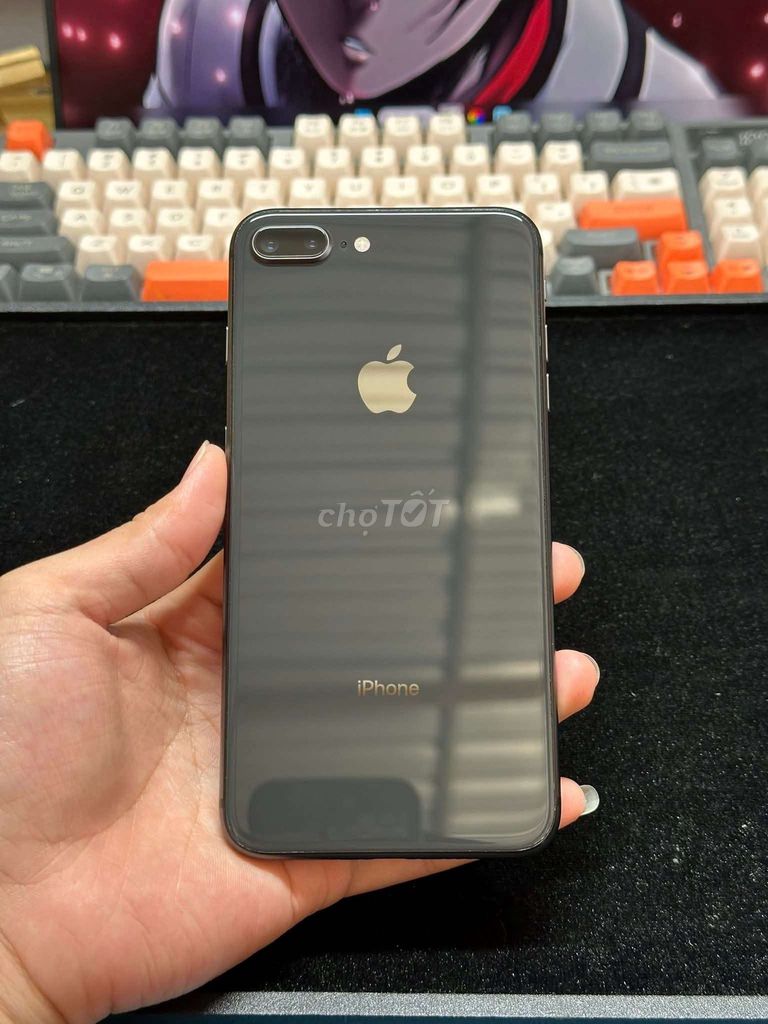 Apple iPhone 8 Plus 64GB Đen Đã sử dụng. Mua bán Điện thoại tại Thành phố Hồng Ngự Đồng Tháp được đăng bởi Trần Trung Tín hình 1