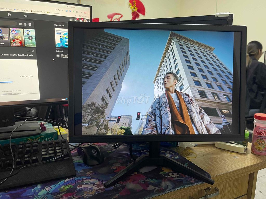 Màn hình máy tính 20 inch 75Hz HDMI mới. Mua bán Phụ kiện (Màn hình, Chuột...) tại Thành phố Thái Bình Thái Bình được đăng bởi Việt Nguyễn hình 1