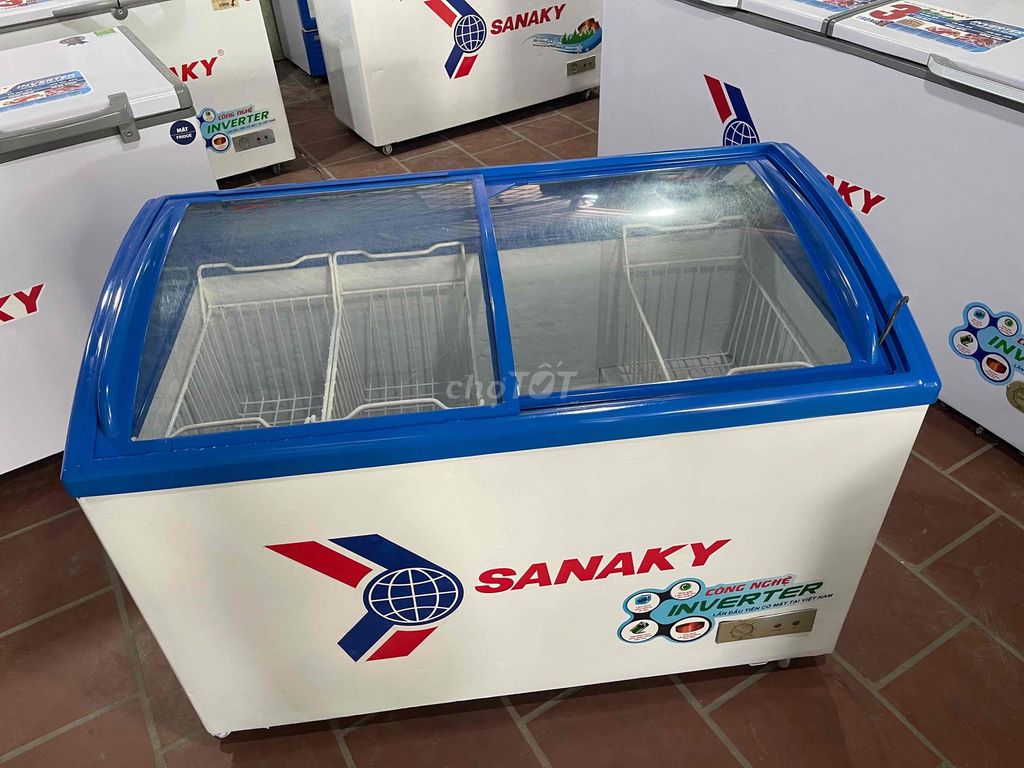 Tủ đông kem Sanaky 420 lít Inverter Trắng, Xanh. Mua bán Tủ lạnh tại Quận Tân Phú Tp Hồ Chí Minh được đăng bởi cửa hàng thanh lý đồ cũ hình 1