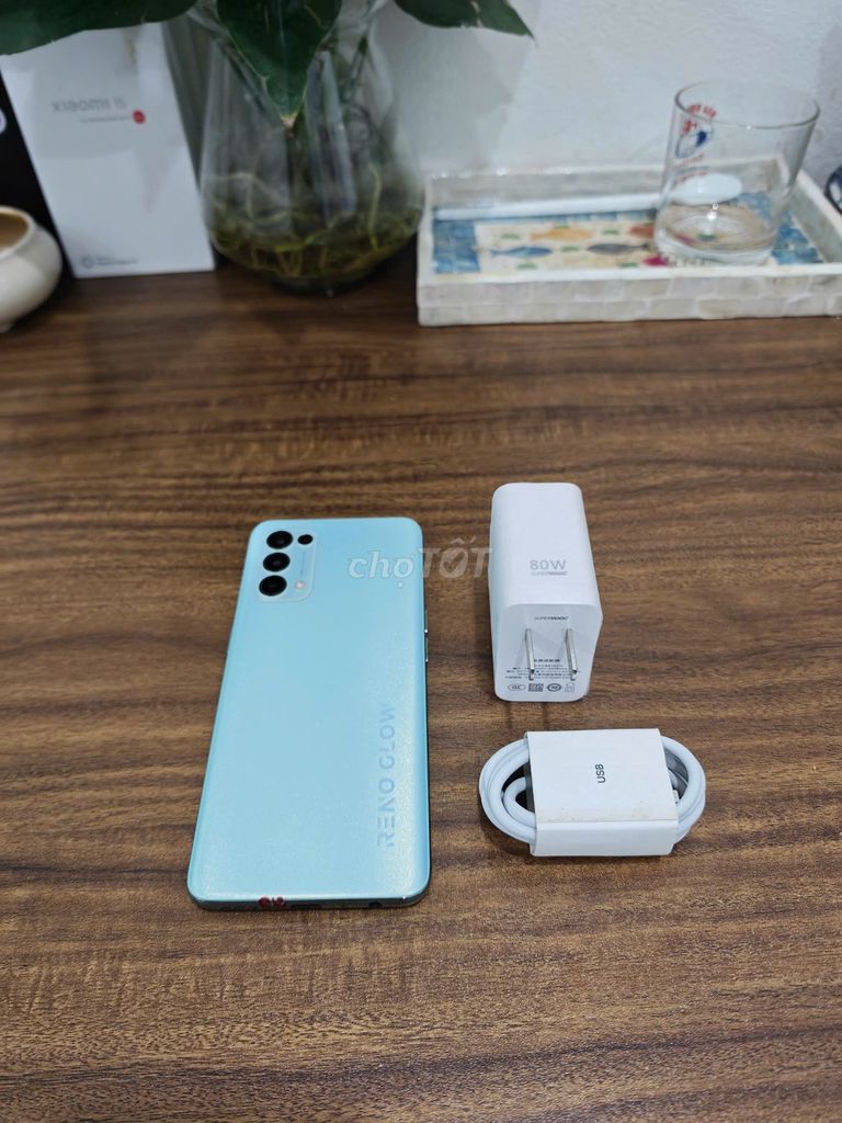 Oppo Reno 5K 5G 8/128 Xanh sạc 80w có ship COD. Mua bán Điện thoại tại Quận Hoàng Mai Hà Nội được đăng bởi Trần Ngọc Hiếu hình 1