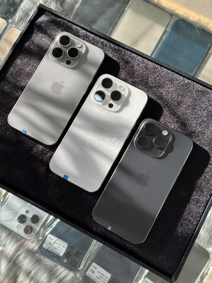 Apple iPhone 15 Pro Max Xám, Trắng Mới. Mua bán Điện thoại tại Thành phố Buôn Ma Thuột Đắk Lắk được đăng bởi Rum Rum hình 1