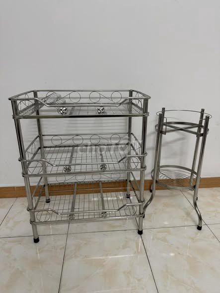 Kệ chén Inox Bạc. Mua bán Dụng cụ nhà bếp tại Quận Tân Phú Tp Hồ Chí Minh được đăng bởi Hội Đồ Điện Tử hình 1