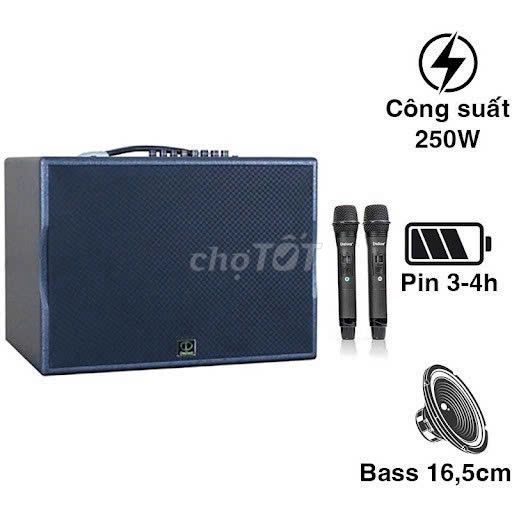 Loa di động xách tay Dalton PS-K8A (kèm 2 mic)250W