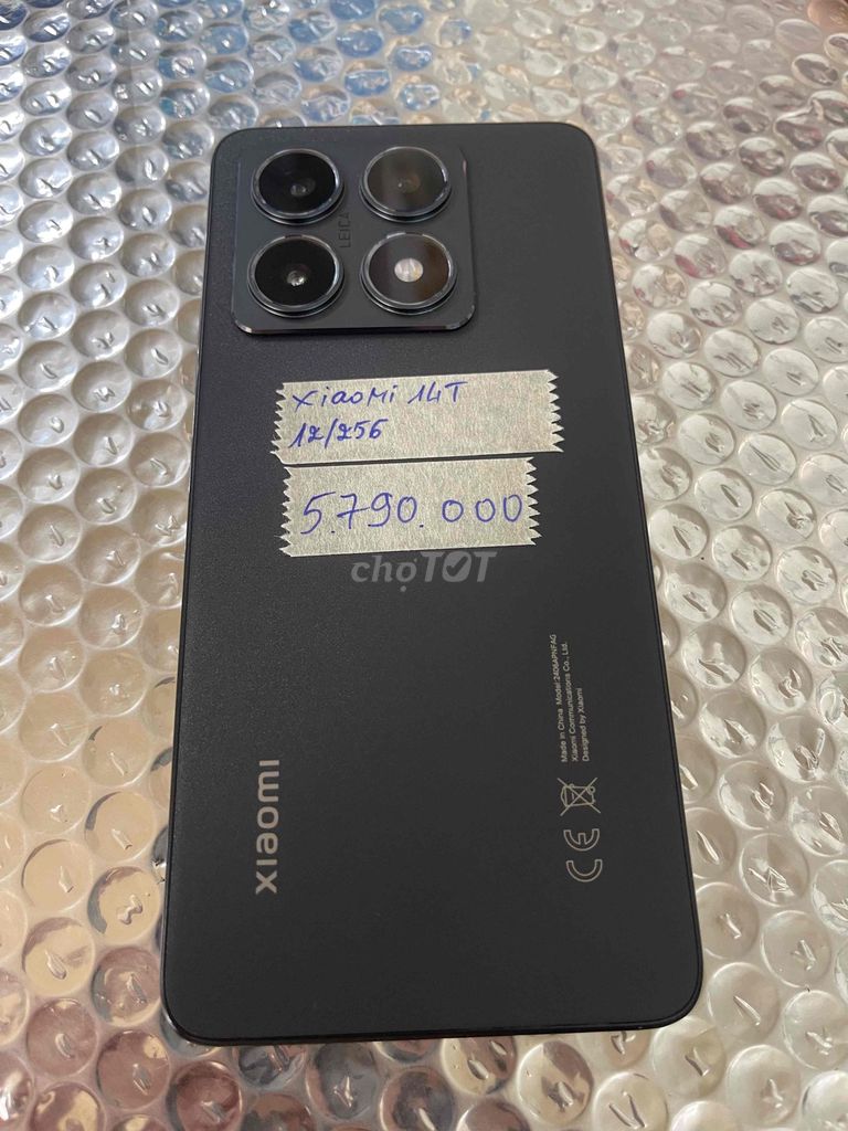 Xiaomi 14T 12/256gb dimen 8300 nguyên zin đẹp 99%. Mua bán Điện thoại tại Quận Ninh Kiều Cần Thơ được đăng bởi Cầm Đồ Anh Quý hình 1