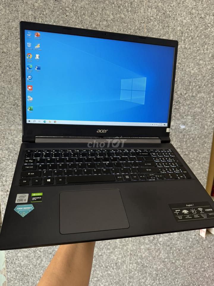 Acer Aspire 7 i5 gen 10 8GB/256GB. Mua bán Laptop tại Thành phố Bến Tre Bến Tre được đăng bởi Máy tính Chí Lãm hình 1