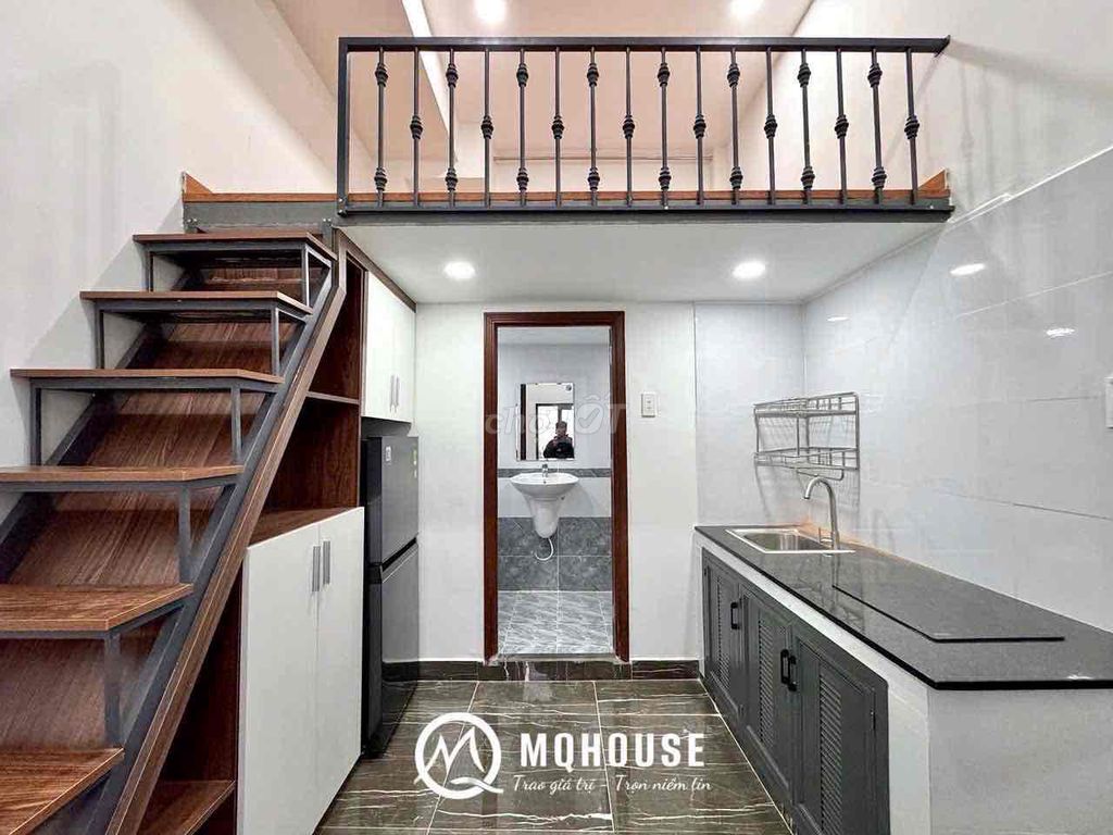 DUPLEX CỬA SỔ TRỜI FULL NỘI THẤT MỚI 100%_ CÓ THANG MÁY/GIỮ PHÒNG 1/8
