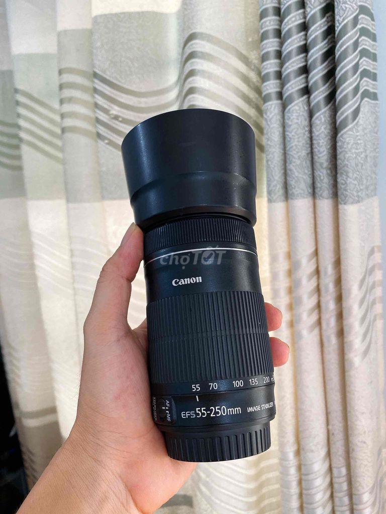 Ống kính Canon EF-S 55-250is STM. Mua bán Máy ảnh, Máy quay tại Quận Gò Vấp Tp Hồ Chí Minh được đăng bởi Huy Huy hình 1