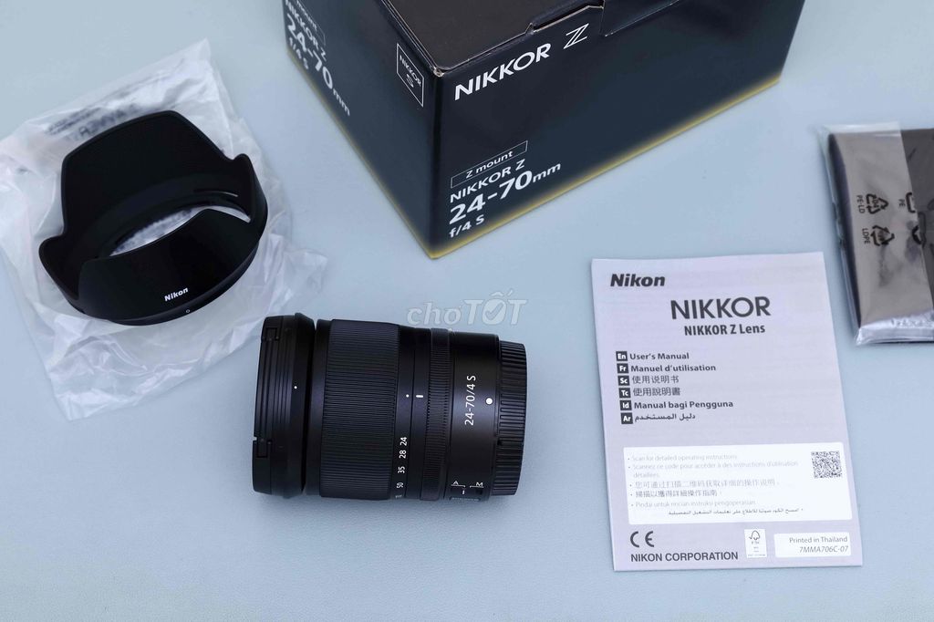 Ống kính Nikon Z 24-70mm f/4 S như NEW 100%. Mua bán Máy ảnh, Máy quay tại Thành phố Thủ Đức Tp Hồ Chí Minh được đăng bởi Minh Phi Store hình 1