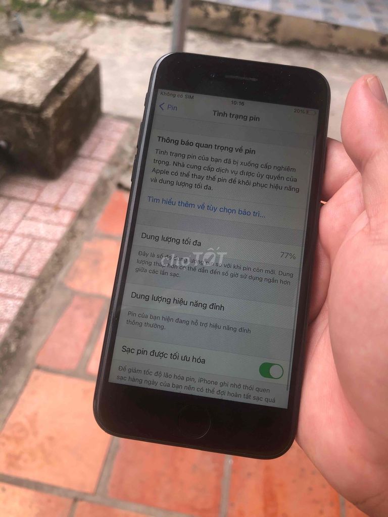 Apple iPhone 7 32GB Đen. Mua bán Điện thoại tại Huyện Gò Dầu Tây Ninh được đăng bởi Tên chưa cung cấp hình 1