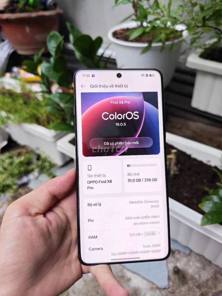 Oppo Find X8 Pro 12/256GB Pin 98. Mua bán Điện thoại tại Quận Gò Vấp Tp Hồ Chí Minh được đăng bởi Linh hình 1