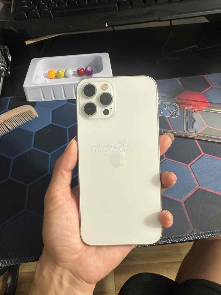 Apple iPhone 12 Pro Max 128GB Trắng. Mua bán Điện thoại tại Thành phố Tuyên Quang Tuyên Quang được đăng bởi Nguyễn Quang Duy hình 1