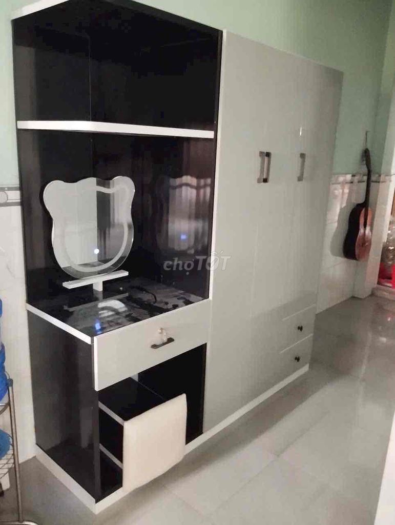 Tủ nhựa Đài Loan 2m05+guong gấu. Mua bán Tủ, kệ gia đình tại Thị xã Bến Cát Bình Dương được đăng bởi Xưởng tủ nhựa đài loan giá rẻ hình 1