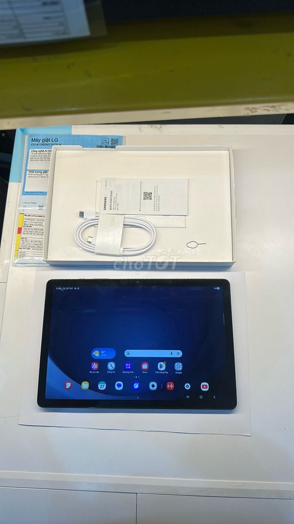 Samsung Galaxy Tab A9+ WiFi 4GB/64GB Xanh. Mua bán Máy tính bảng tại Thành phố Vĩnh Long Vĩnh Long được đăng bởi Chú Khải Duy hình 1